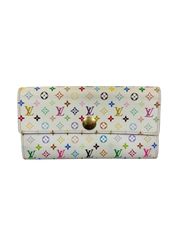 Louis Vuitton Sarah Wallet Multicolore Monogram by Takashi Murakami
