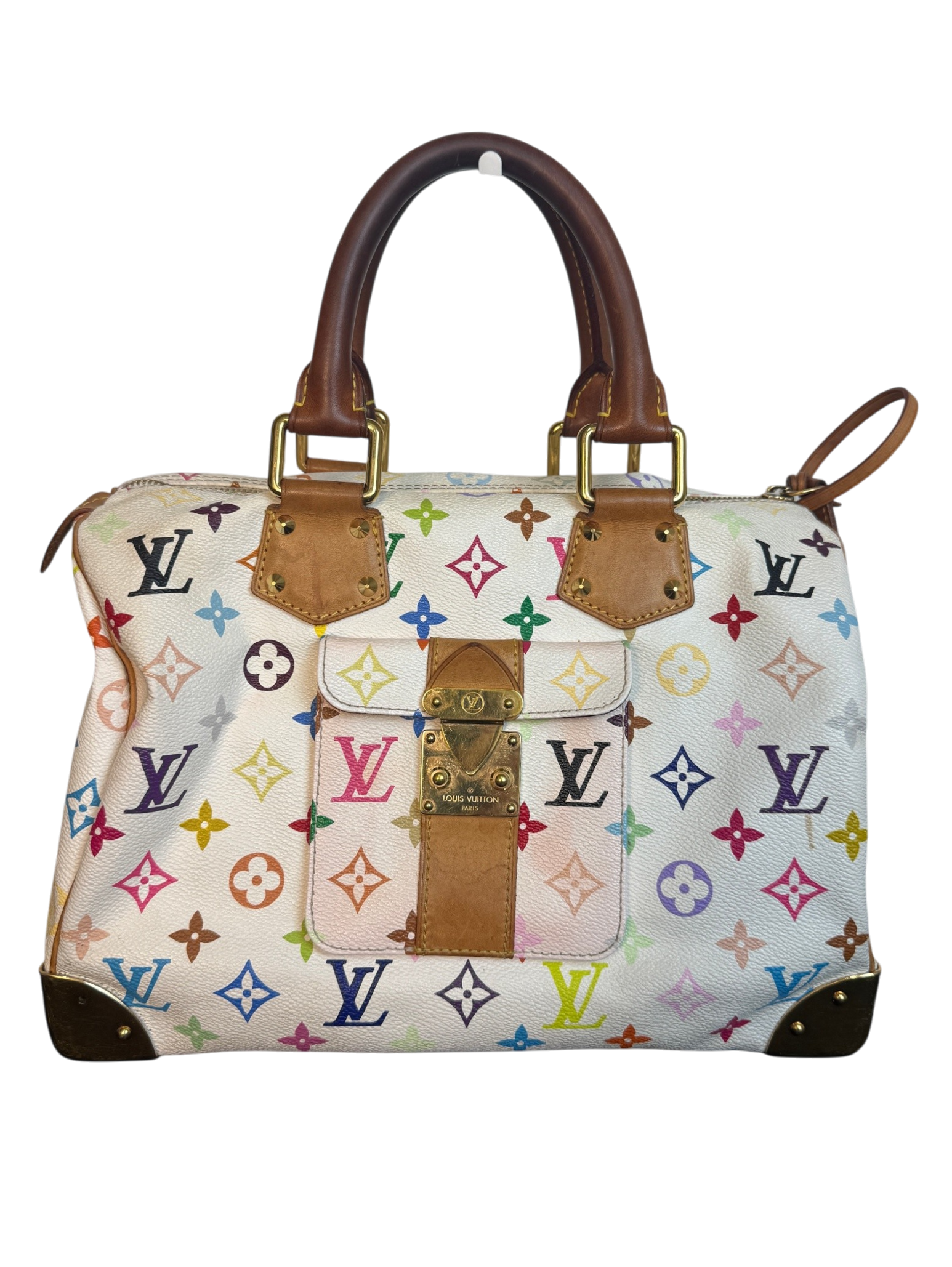 Louis Vuitton Murakami Monogram Multicolor Speedy 30 Handbag