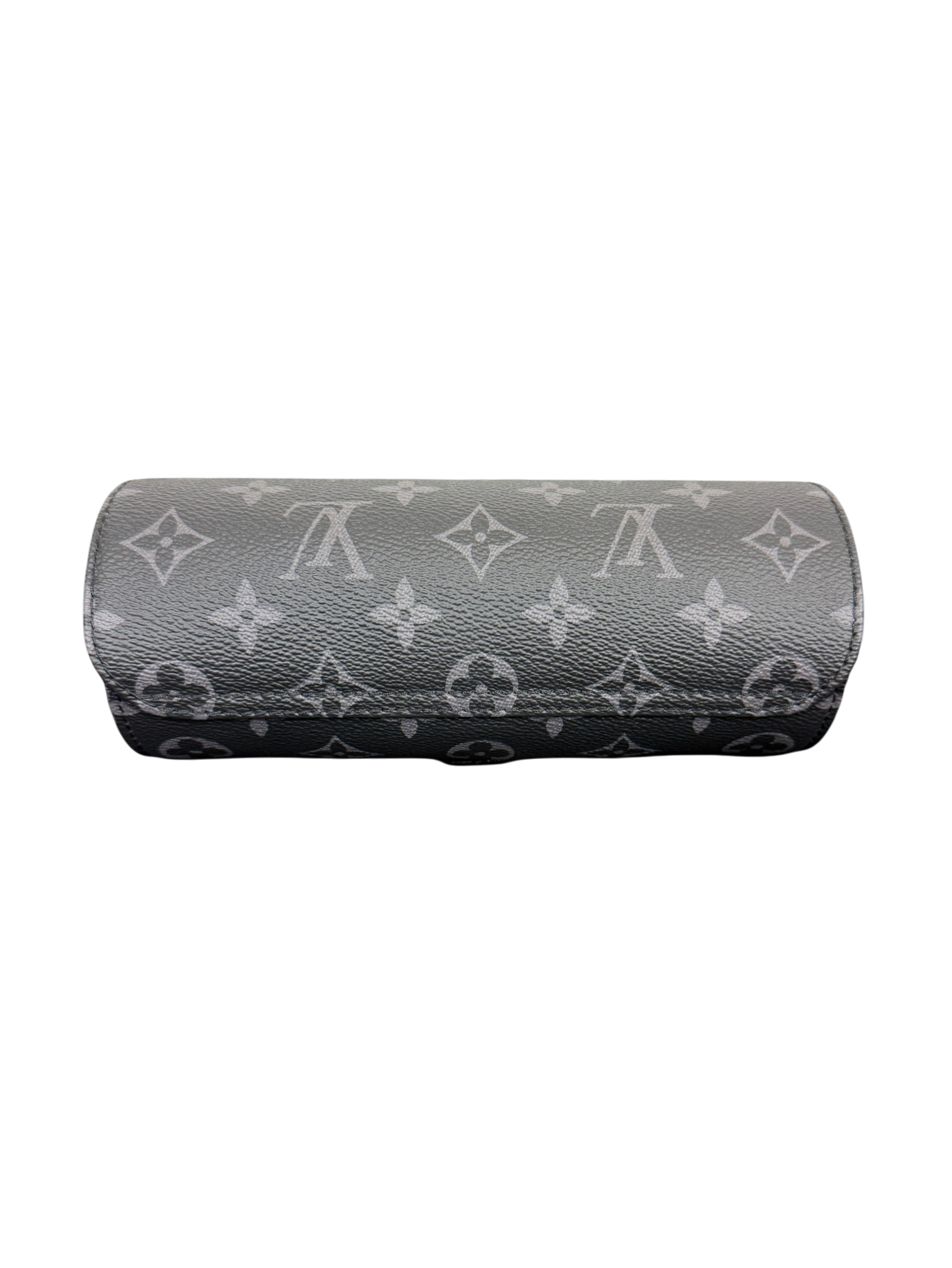 Louis Vuitton Monogram Eclipse 3 Watch Travel Case
