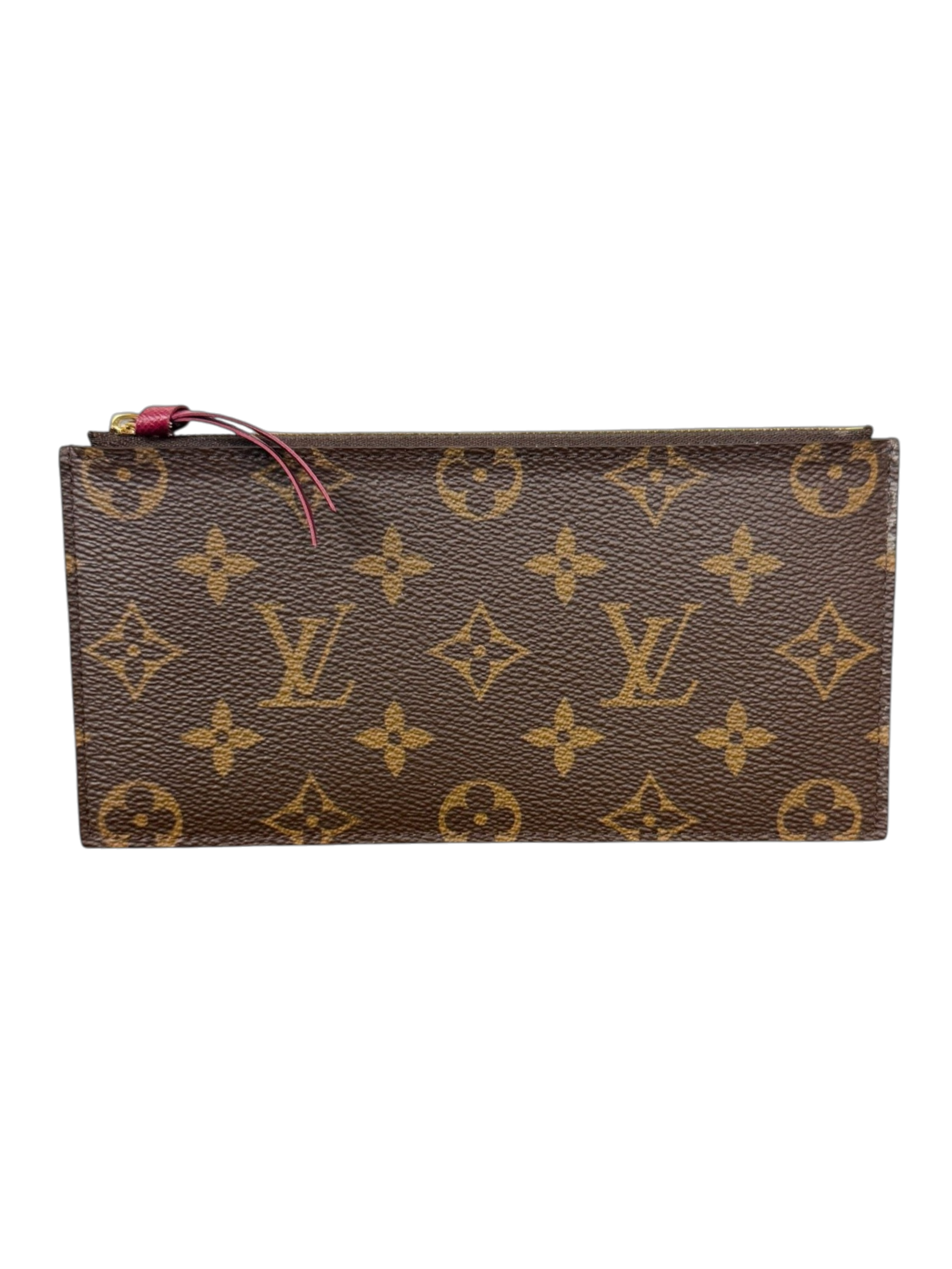 Louis Vuitton Monogram Felicie Pochette Zippered Insert Wallet