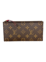 Louis Vuitton Monogram Felicie Pochette Zippered Insert Wallet