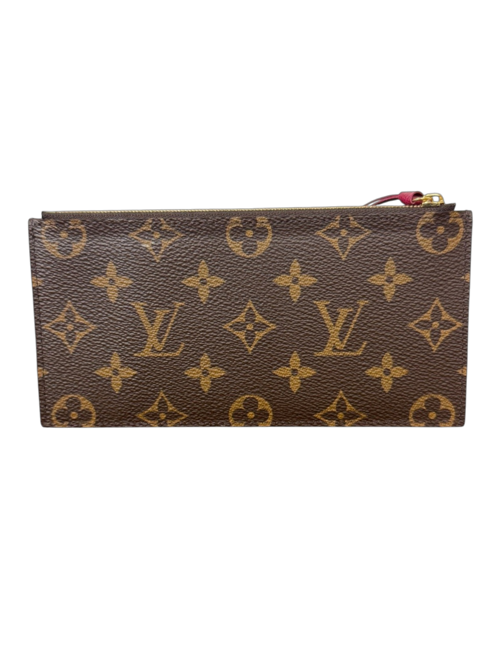 Louis Vuitton Monogram Felicie Pochette Zippered Insert Wallet