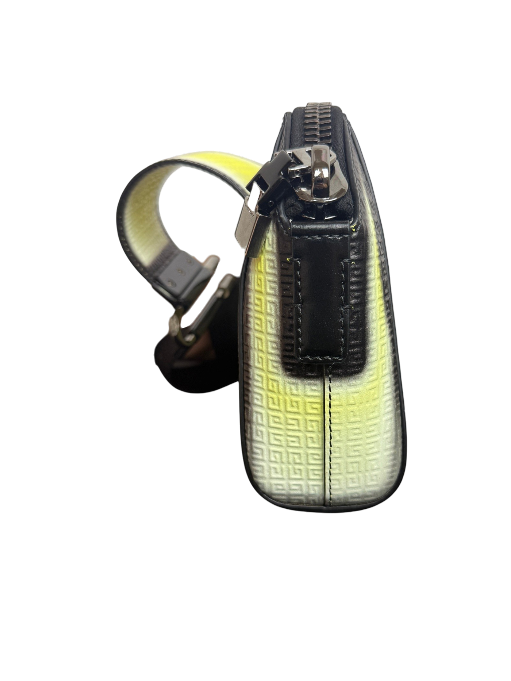 Givenchy x Chito Antigona Small Camera Bag, Black & Yellow Graffiti Leather