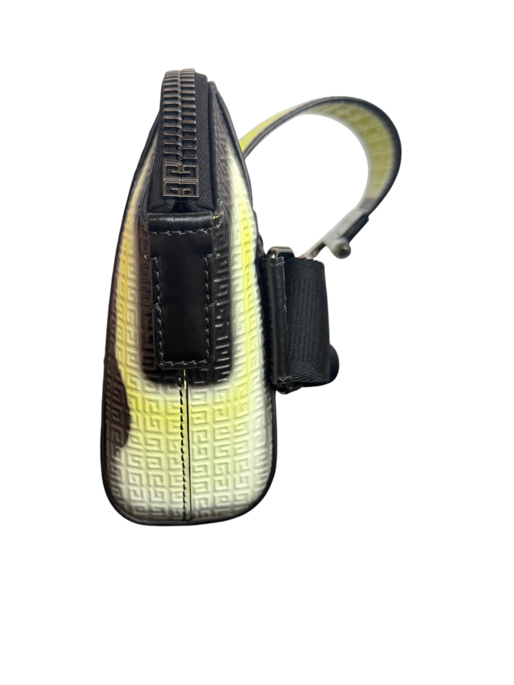 Givenchy x Chito Antigona Small Camera Bag, Black & Yellow Graffiti Leather