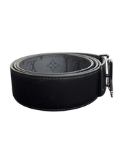 Louis Vuitton Monogram Reversible Eclipse Black Leather Belt