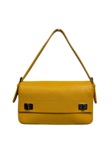 Prada Saffiano Double Turn Lock Bag