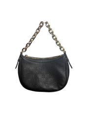 Gucci GG Calfskin Emblem Shoulder Bag