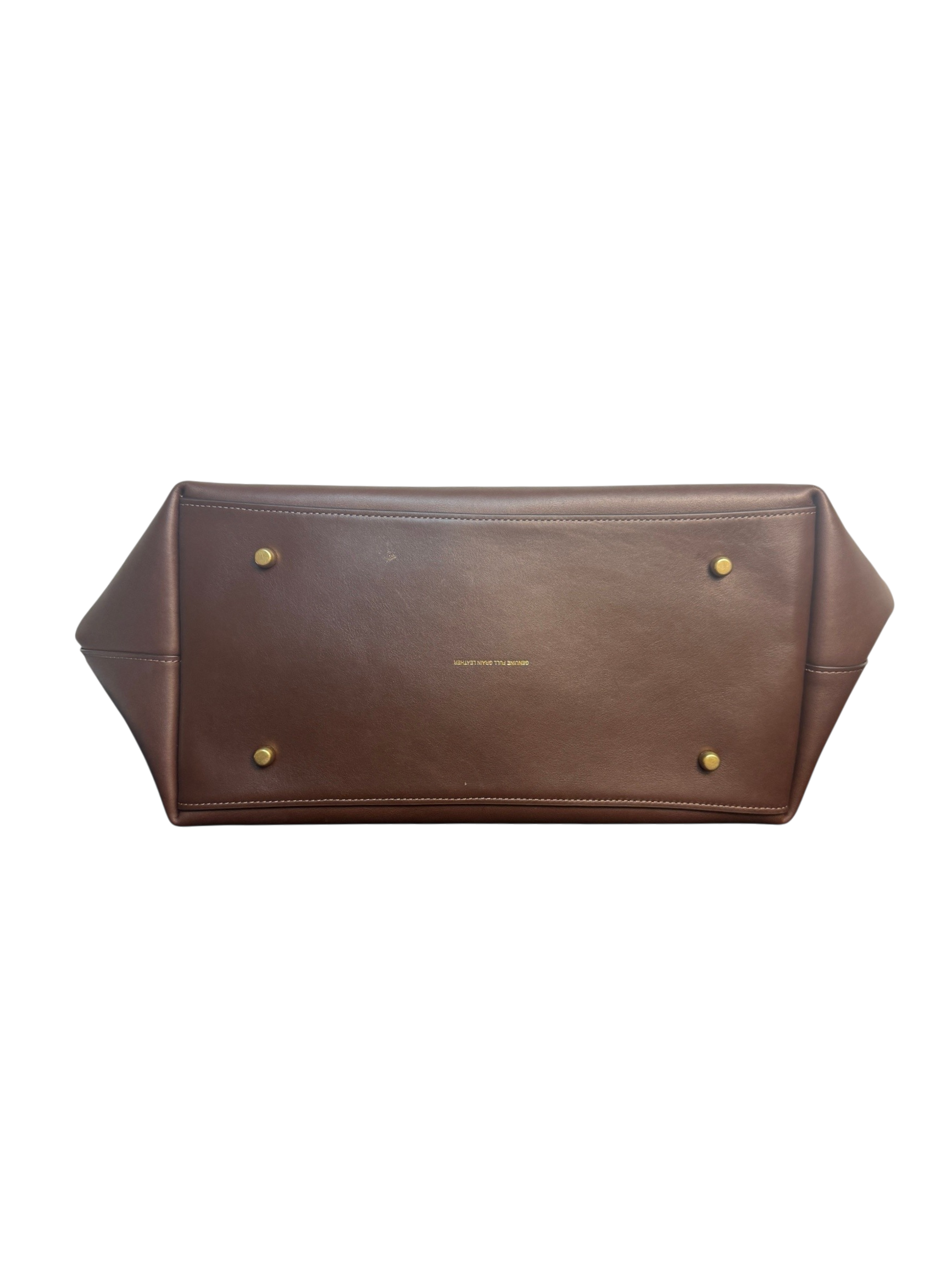 Coach Gramercy Tote Bag Brown Natural Grain Leather