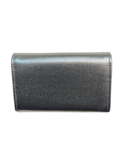 Chanel Silver Caviar Metallic Wallet