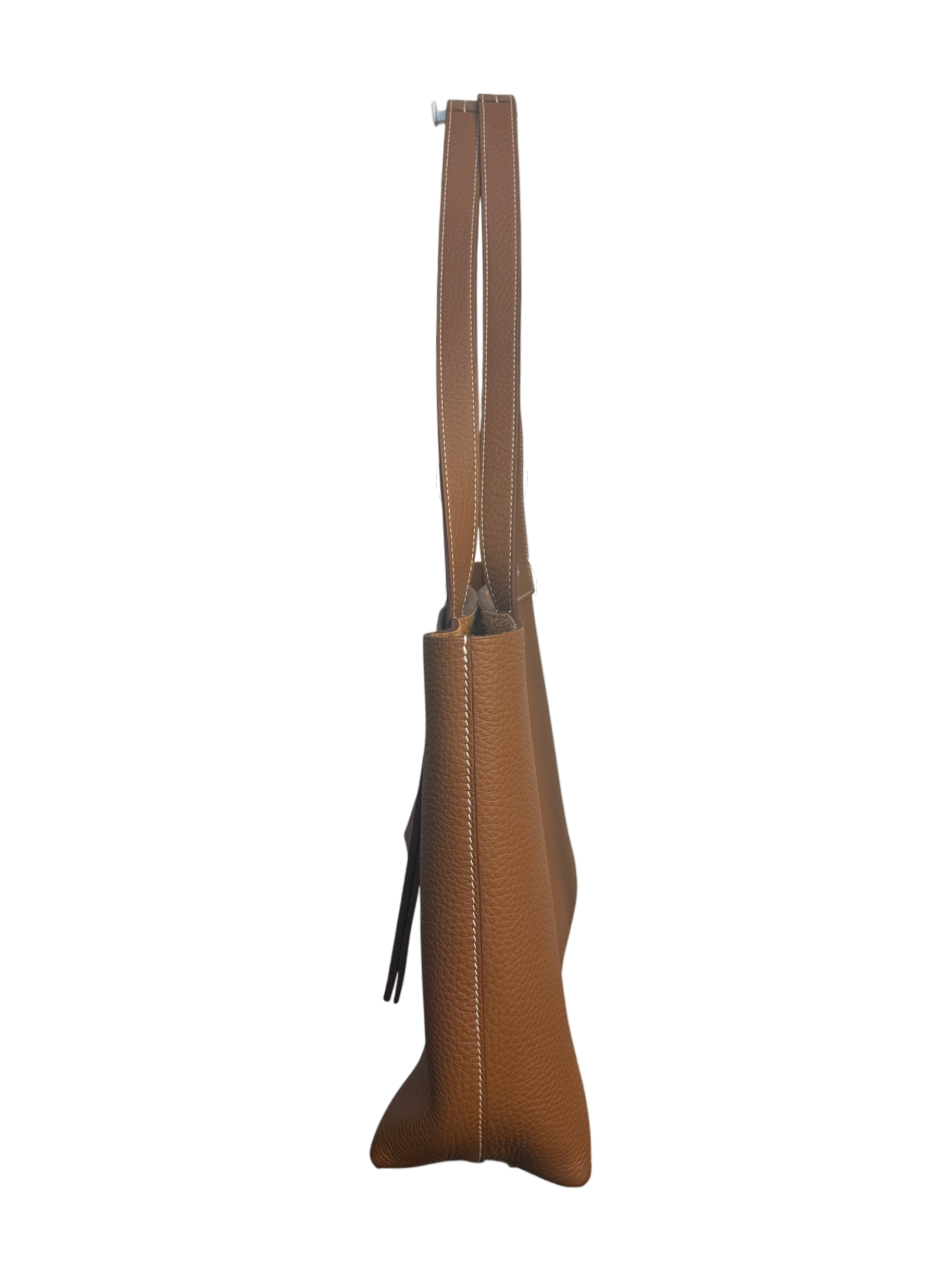 Hermès Cabasellier 31 Brown Barenia Faubourg Leather Tote Bag