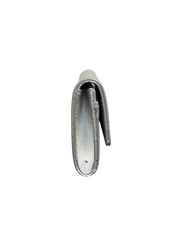 Chanel Silver Caviar Metallic Wallet