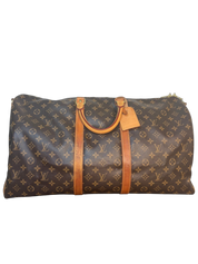 Louis Vuitton Keepall 55 Monogram Duffle Bag