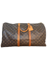 Louis Vuitton Keepall 55 Monogram Duffle Bag