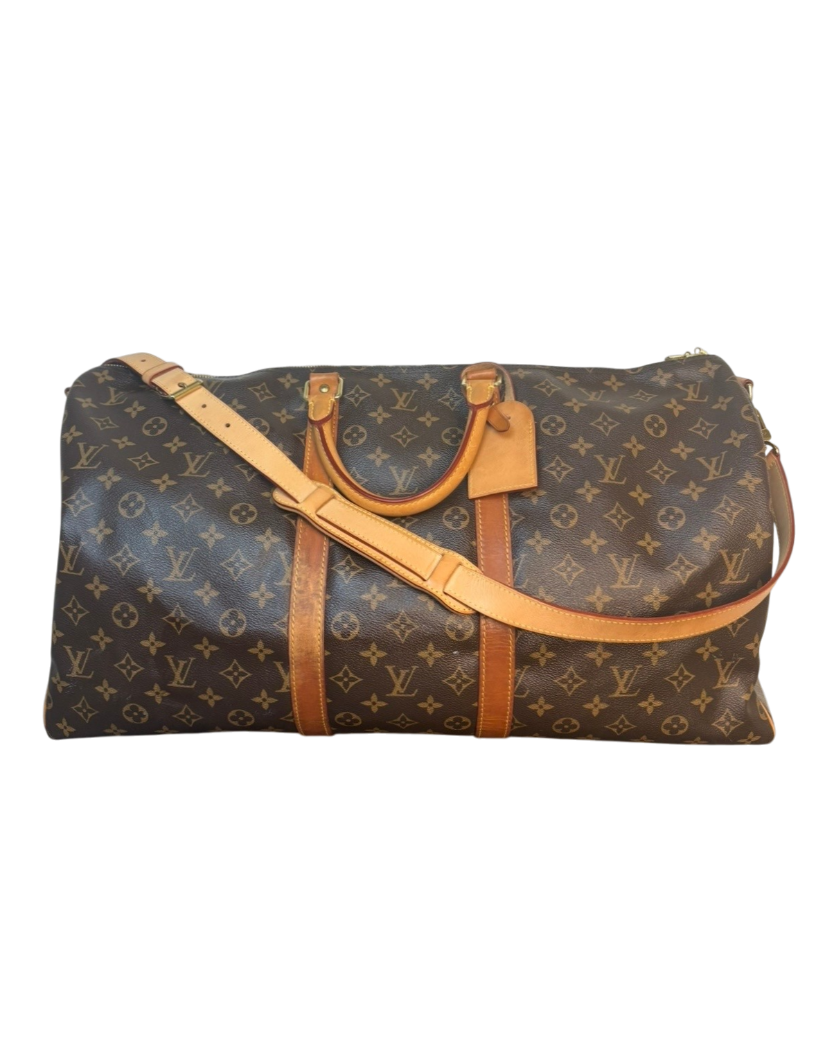 Louis Vuitton Keepall 55 Monogram Duffle Bag