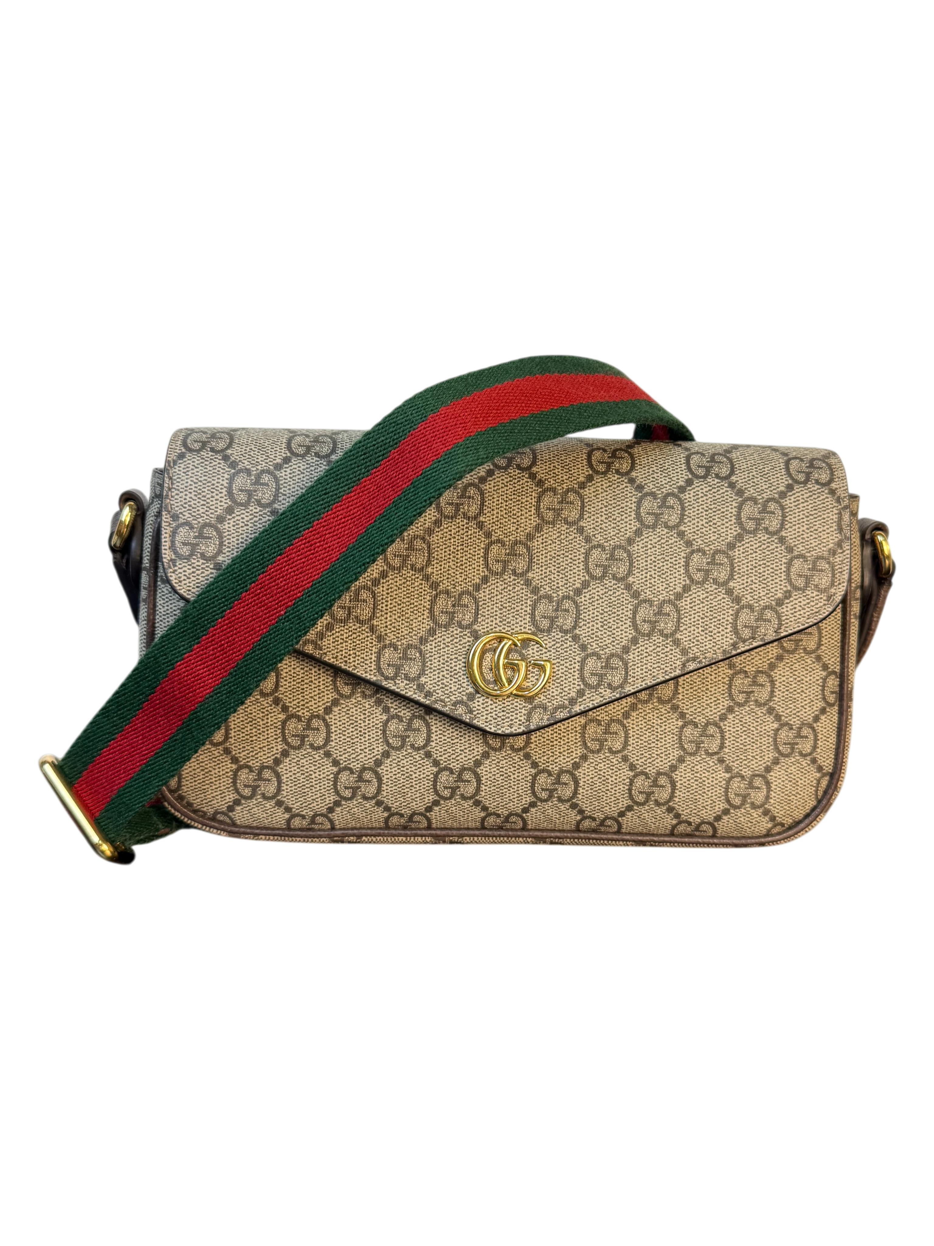 Gucci Ophidia GG Supreme Monogram Mini Crossbody Bag