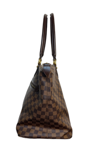 Louis Vuitton Damier Ebene Saleya GM Tote Bag