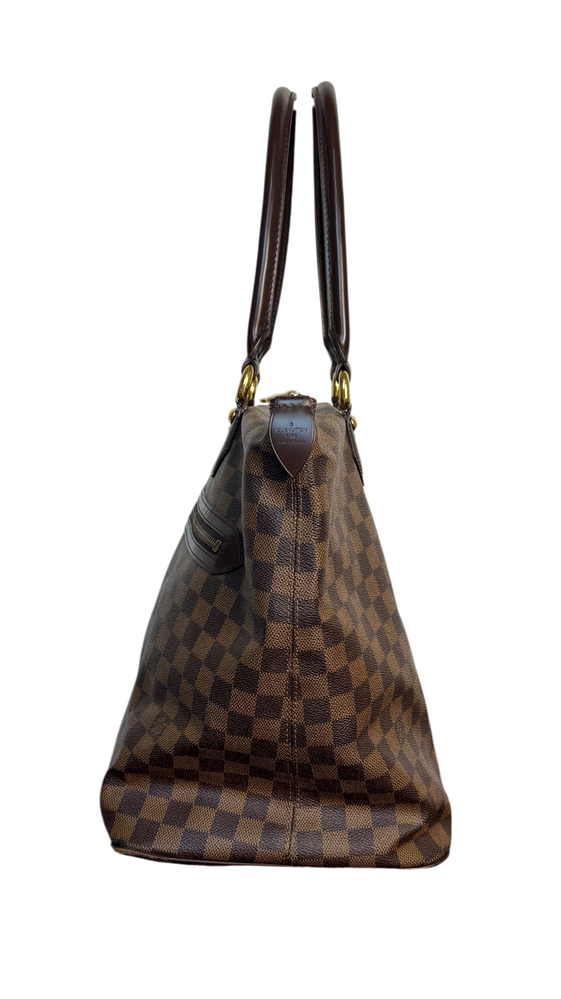 Louis Vuitton Damier Ebene Saleya GM Tote Bag