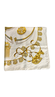 Hermès Les Cavaliers d'Or Silk Scarf