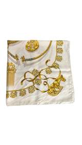 Hermès Les Cavaliers d'Or Silk Scarf