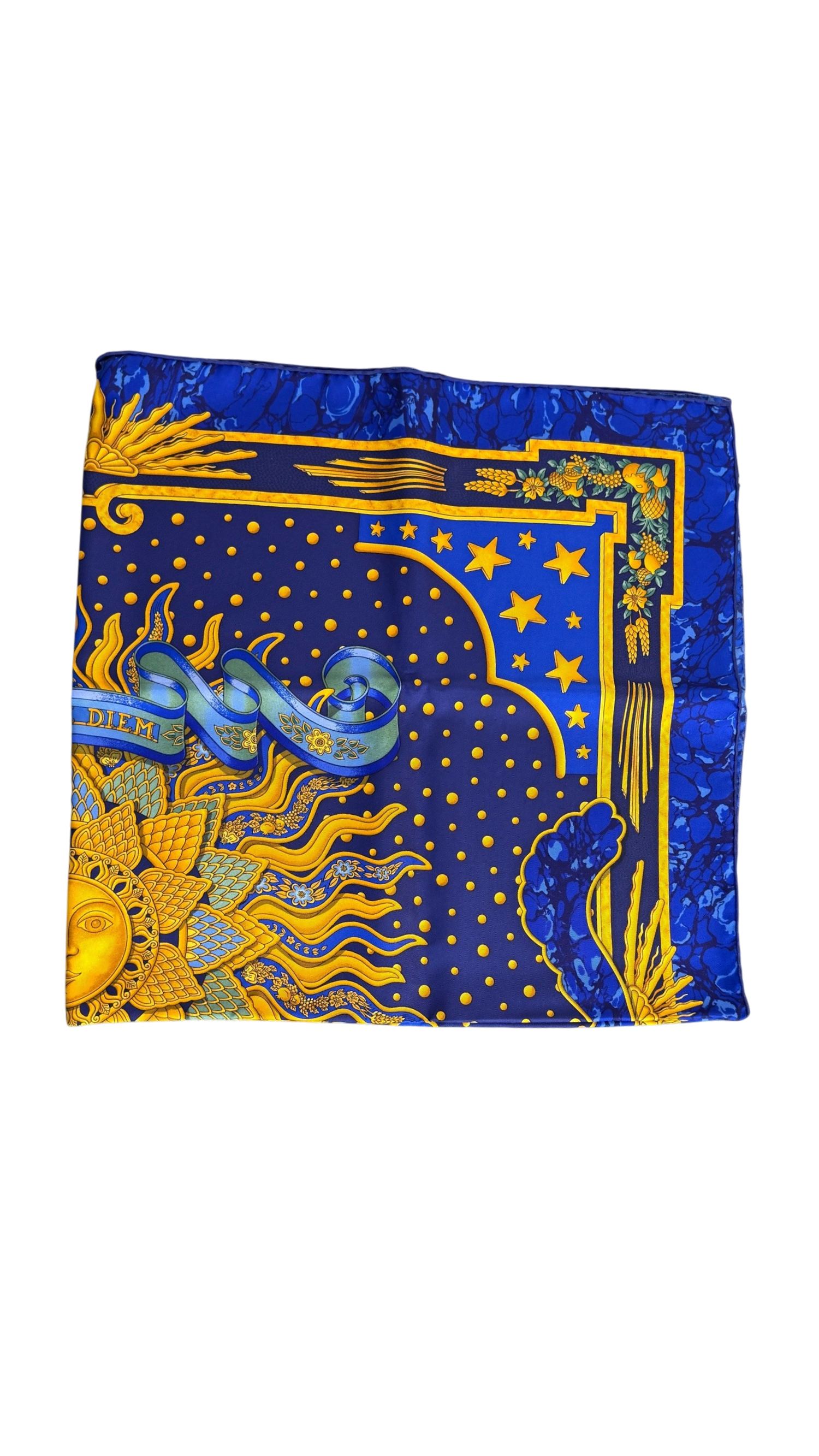 Hermès Carpe Diem Silk Scarf