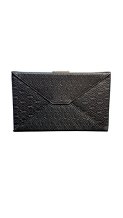 Saint Laurent Take-Away Box Bag in Black Leather