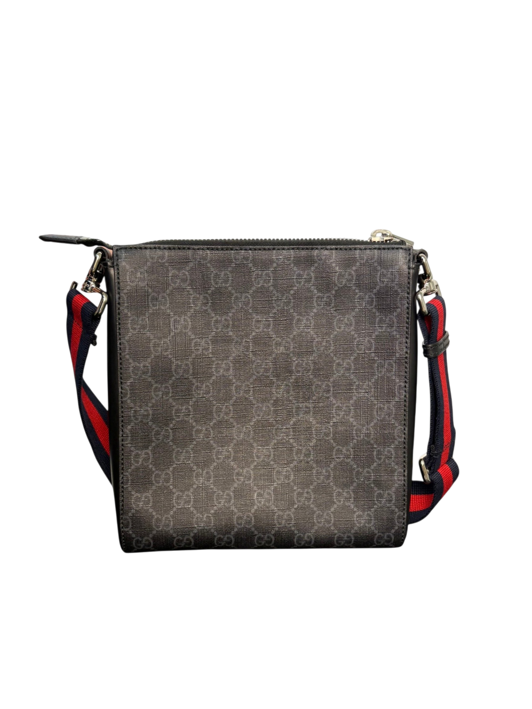 Gucci GG Supreme Coated Canvas Messenger Crossbody Bag