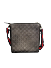 Gucci GG Supreme Coated Canvas Messenger Crossbody Bag
