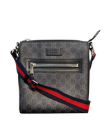 Gucci GG Supreme Coated Canvas Messenger Crossbody Bag