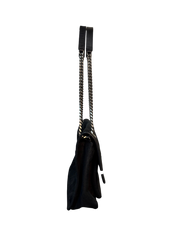Saint Laurent Niki Crocodile Embossed Shoulder Bag
