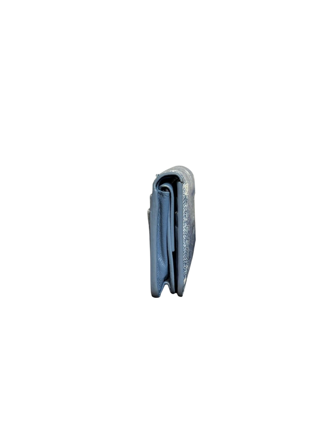 Balenciaga Distressed Denim Wallet