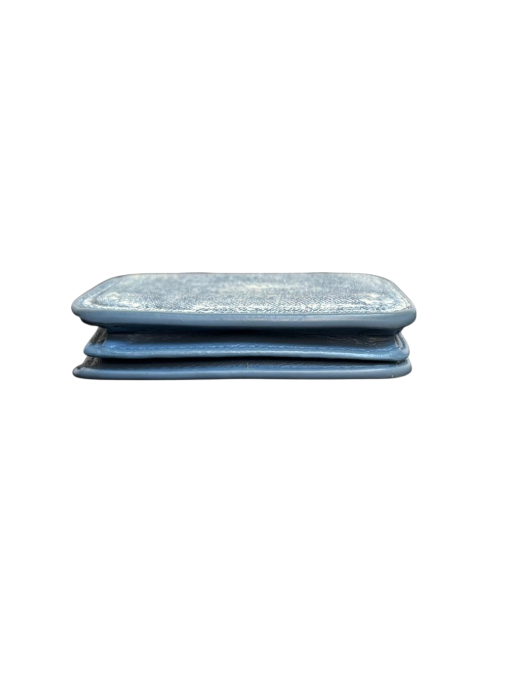 Balenciaga Distressed Denim Wallet