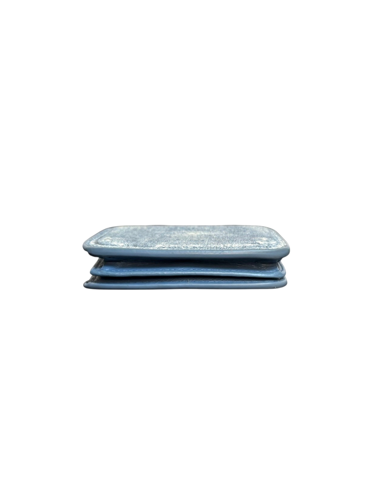Balenciaga Distressed Denim Wallet