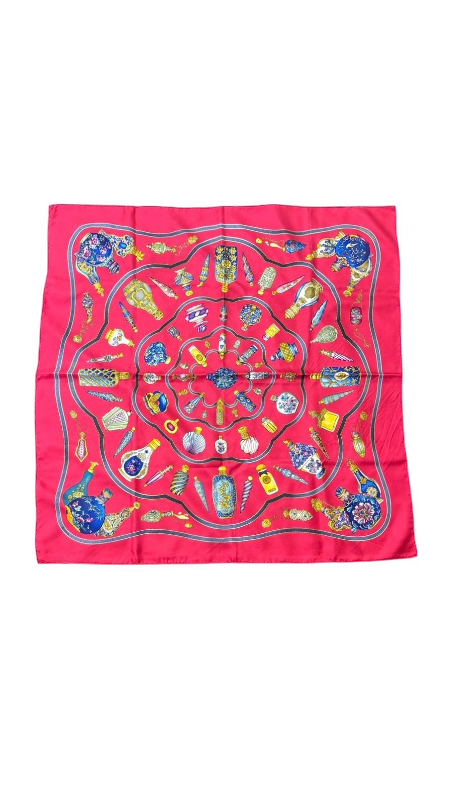 Hermes Qu'importe Le Flacon Silk Scarf