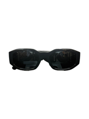 Medusa Biggie Sunglasses Black Gold Trim Unisex Versace