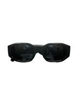 Medusa Biggie Sunglasses Black Gold Trim Unisex Versace