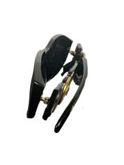 Medusa Biggie Sunglasses Black Gold Trim Unisex Versace