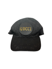 Gucci GG Canvas Black Baseball Cap