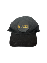 Gucci GG Canvas Black Baseball Cap