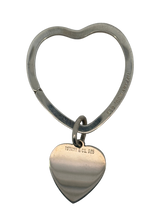 Tiffany & Co. 925 Sterling Silver Heart Tag Keychain