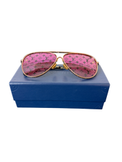 Louis Vuitton Pilot Aviator Sunglasses Pink Monogram