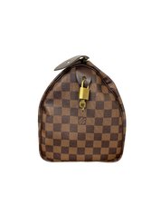 Louis Vuitton Speedy 30 Handbag Damier Ebene