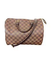 Louis Vuitton Speedy 30 Handbag Damier Ebene