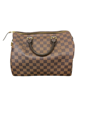 Louis Vuitton Speedy 30 Handbag Damier Ebene