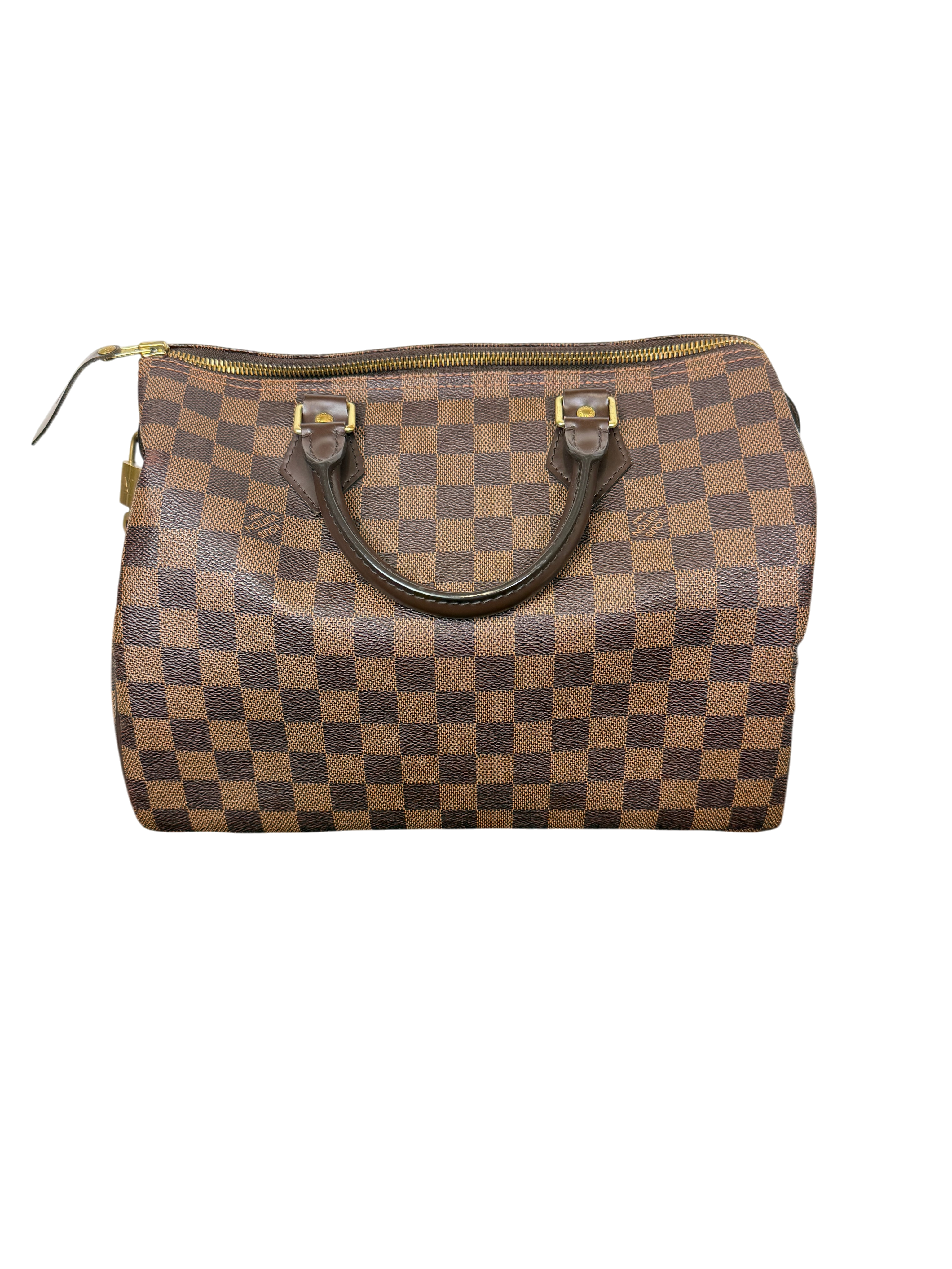 Louis Vuitton Speedy 30 Handbag Damier Ebene