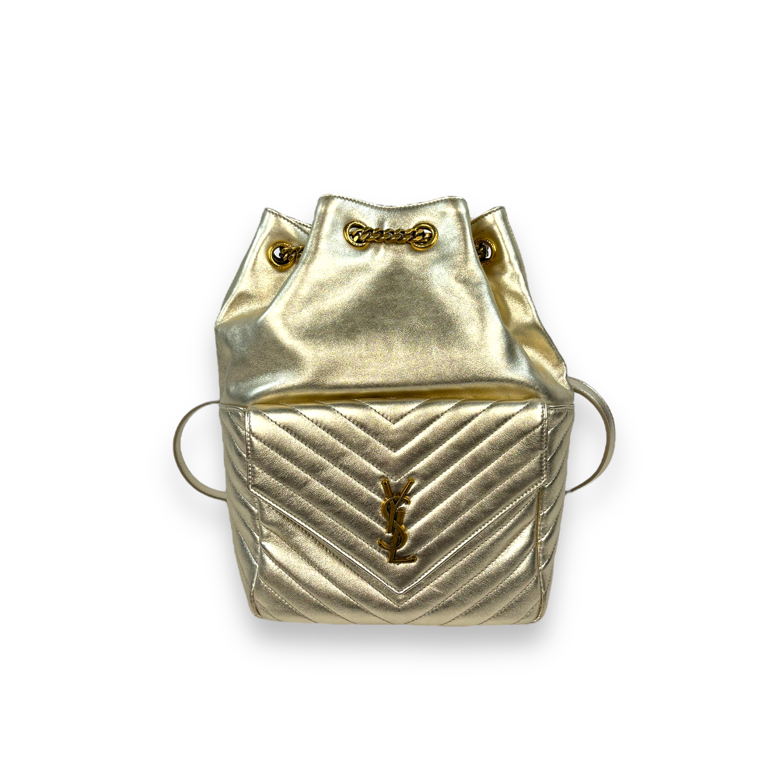 Saint Laurent Joe Backpack Gold