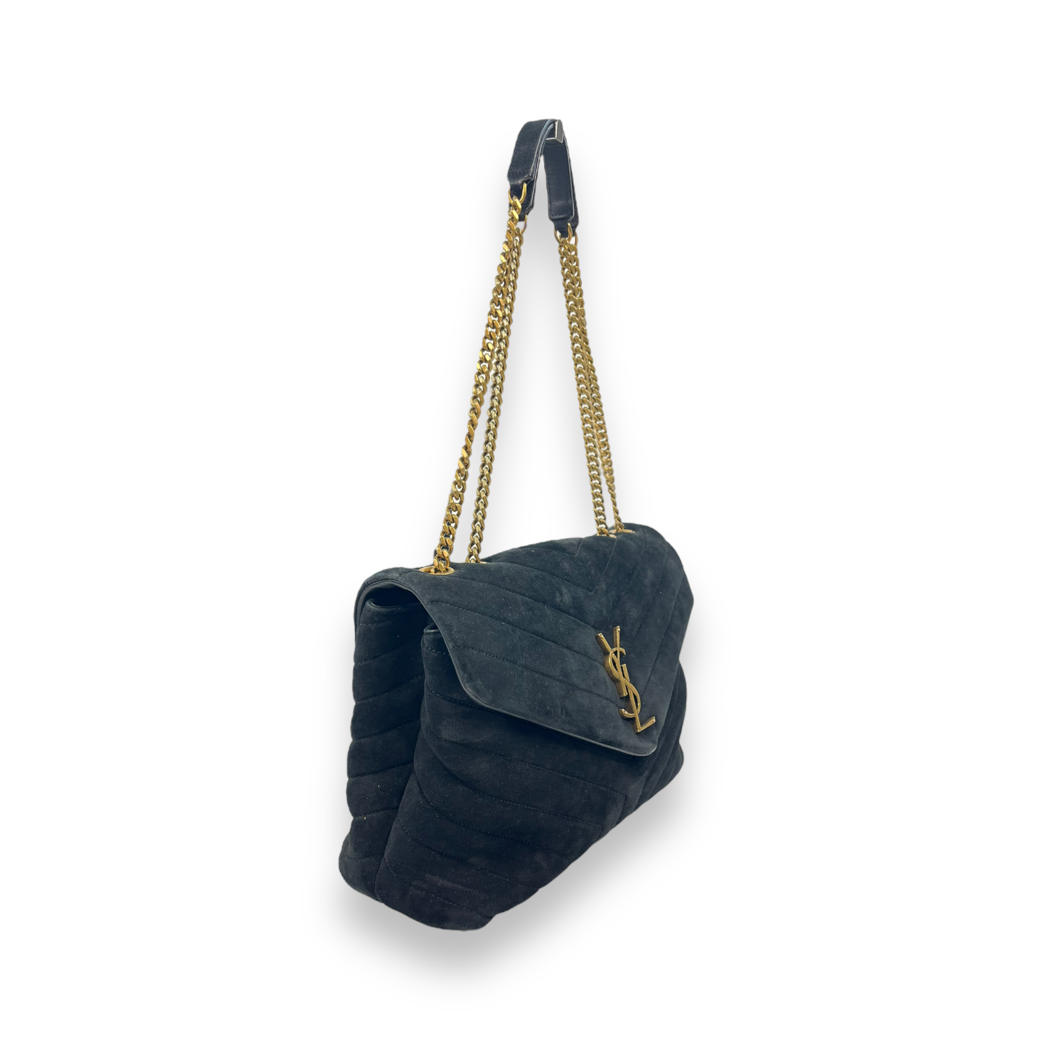 Saint Laurent Loulou Medium Suede