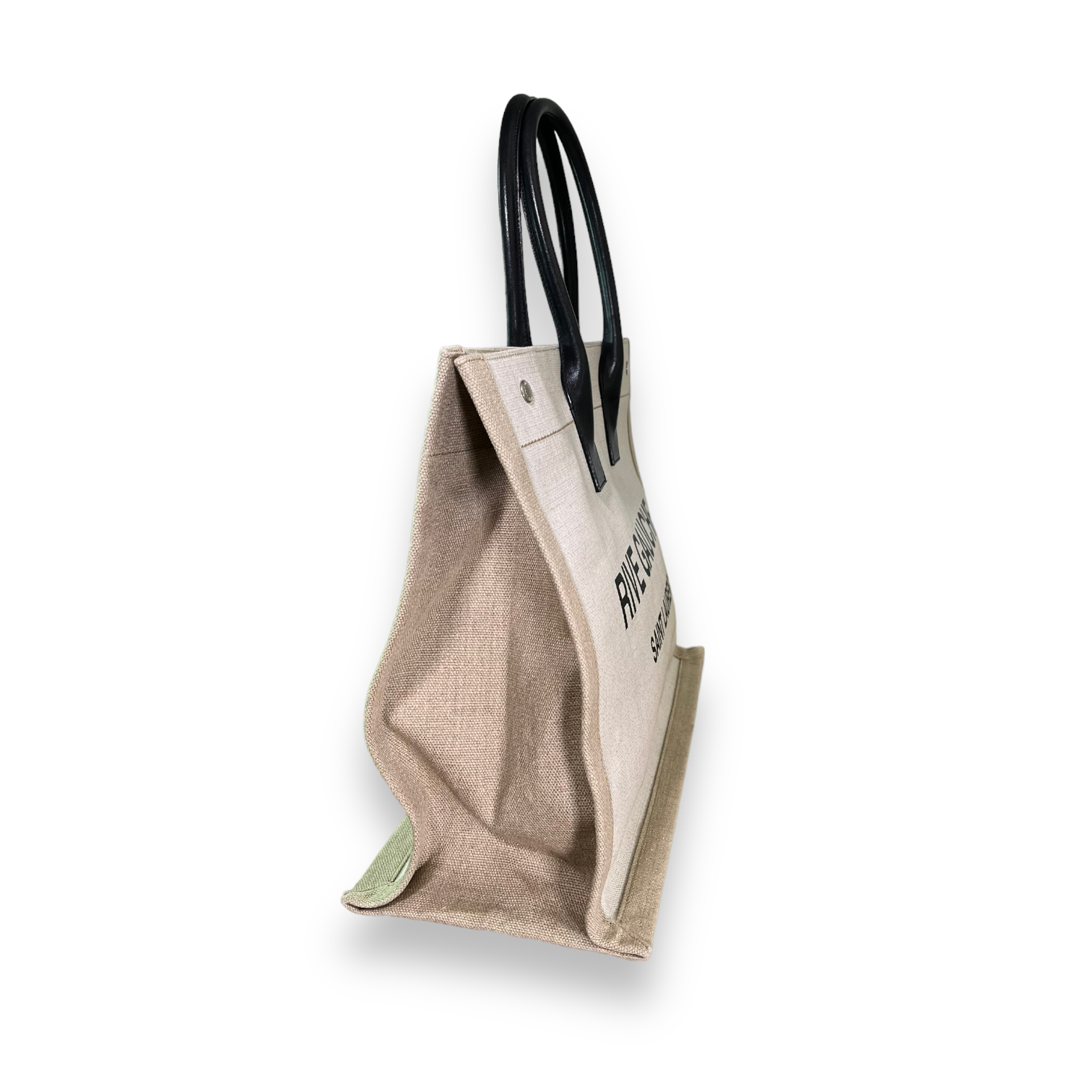 Saint Laurent Rive Gauche Canvas Tote