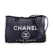Chanel Denim Deauville Tote