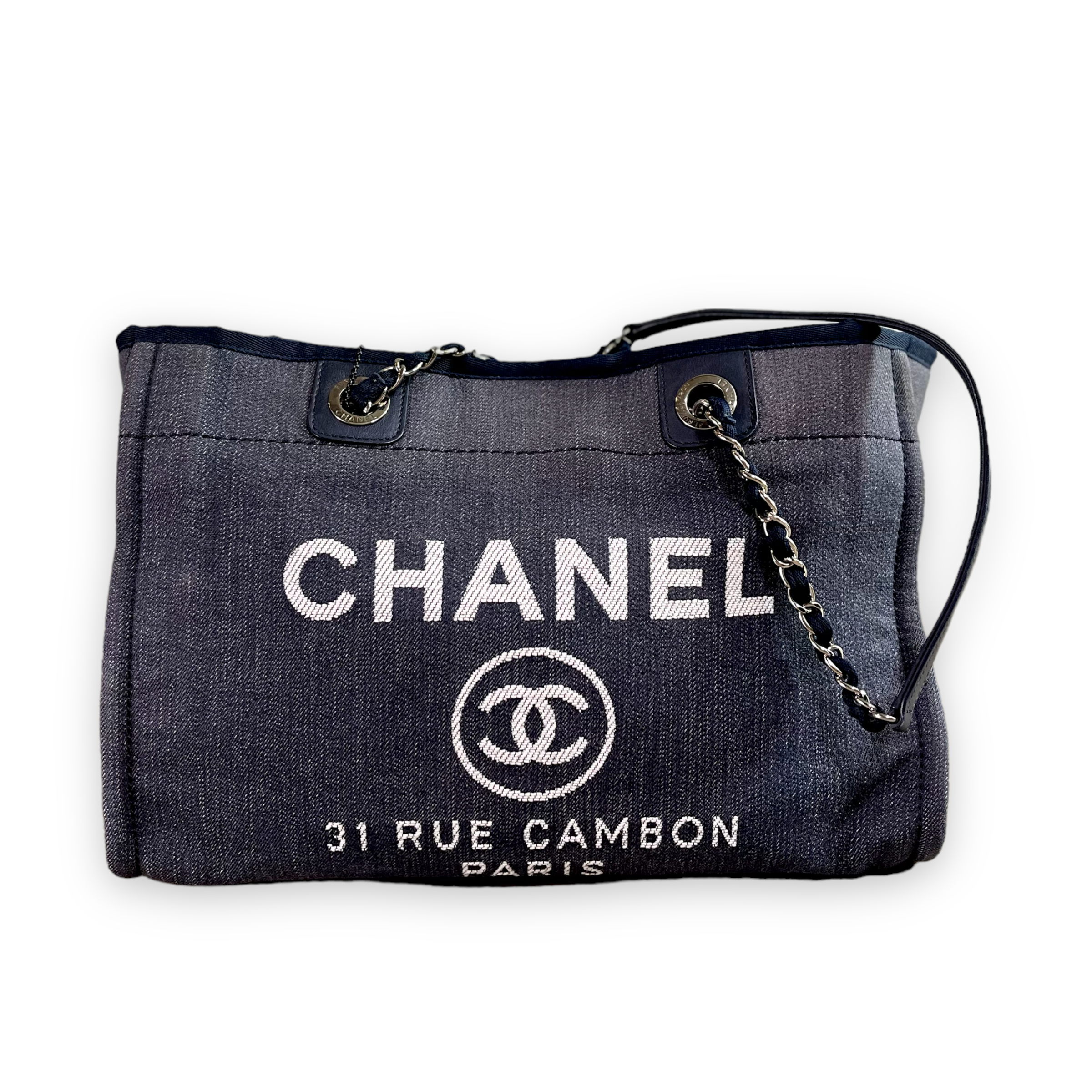 Chanel Denim Deauville Tote