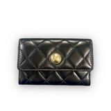 Chanel Quilt Card Holder